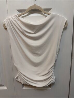 Aritzia Wilfred Roxanne Top White Size S